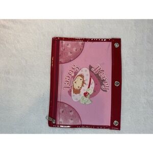 KIDS STRAWBERRY SHORTCAKE Y2K ZIP PENCIL/PEN CASE